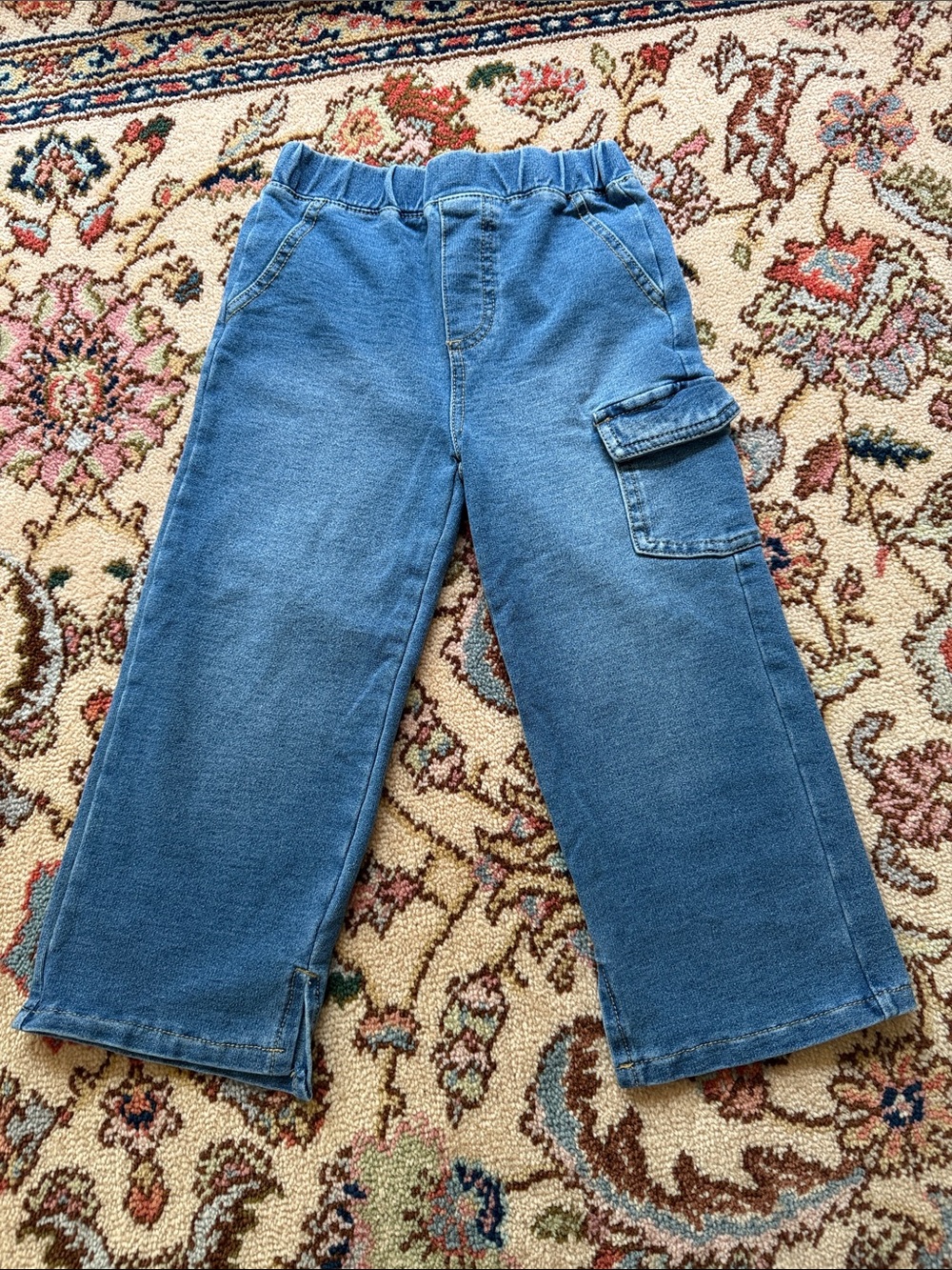 Habitual Kid Blue Cargo-Style Kids Pants